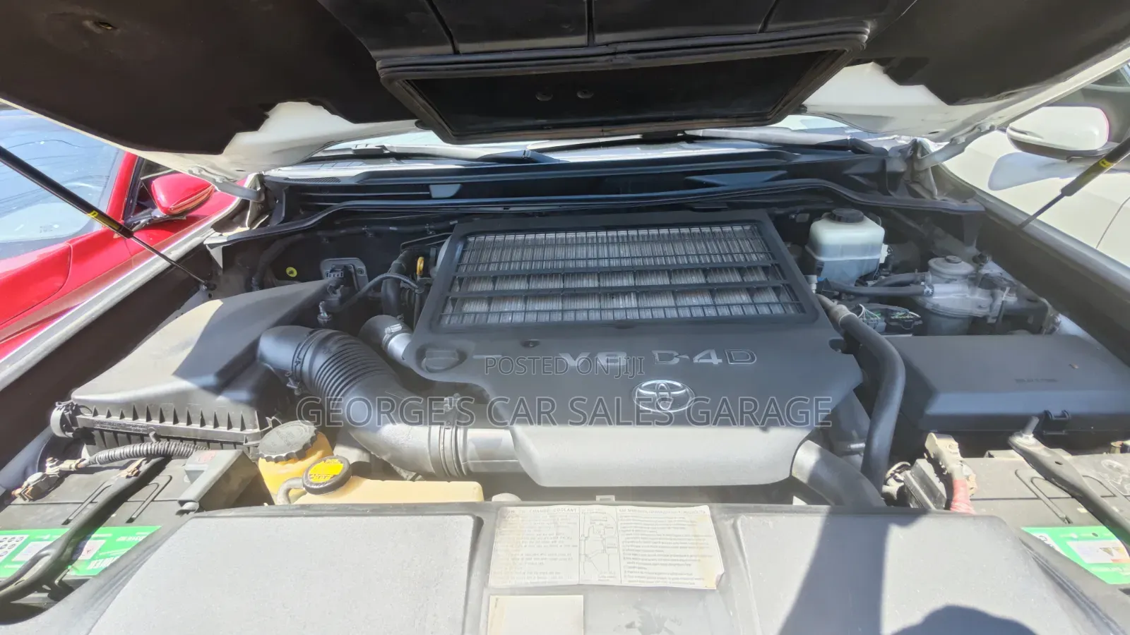 Toyota Land Cruiser 4.5 V8 GXR 2014 White