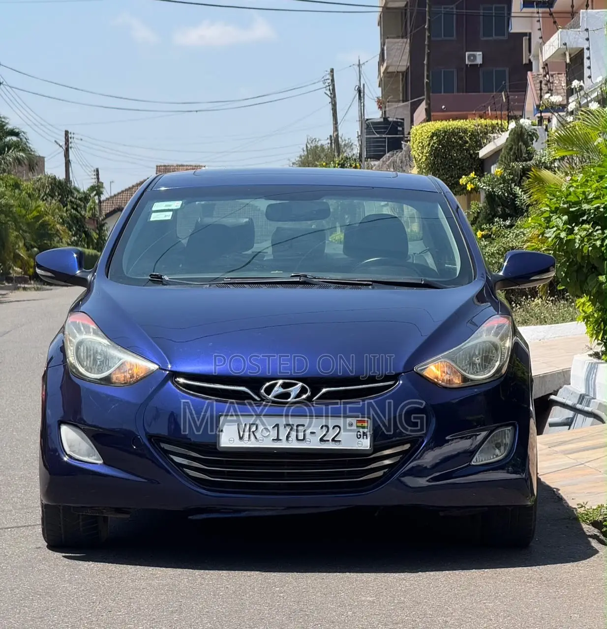 Hyundai Elantra Limited Sedan FWD (1.8L 4cyl 6A) 2013 Blue