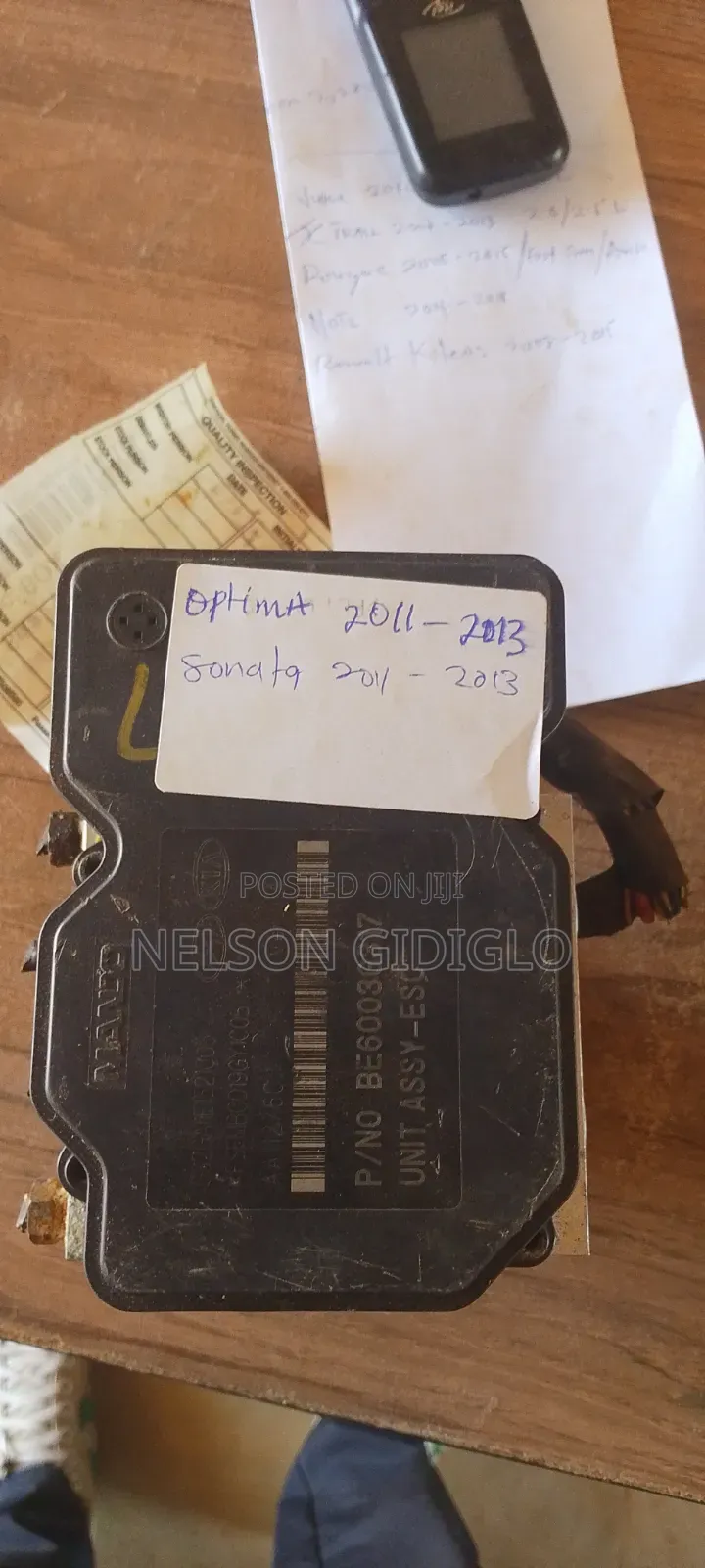 Kia Optima 2011-2013 Abs Motor