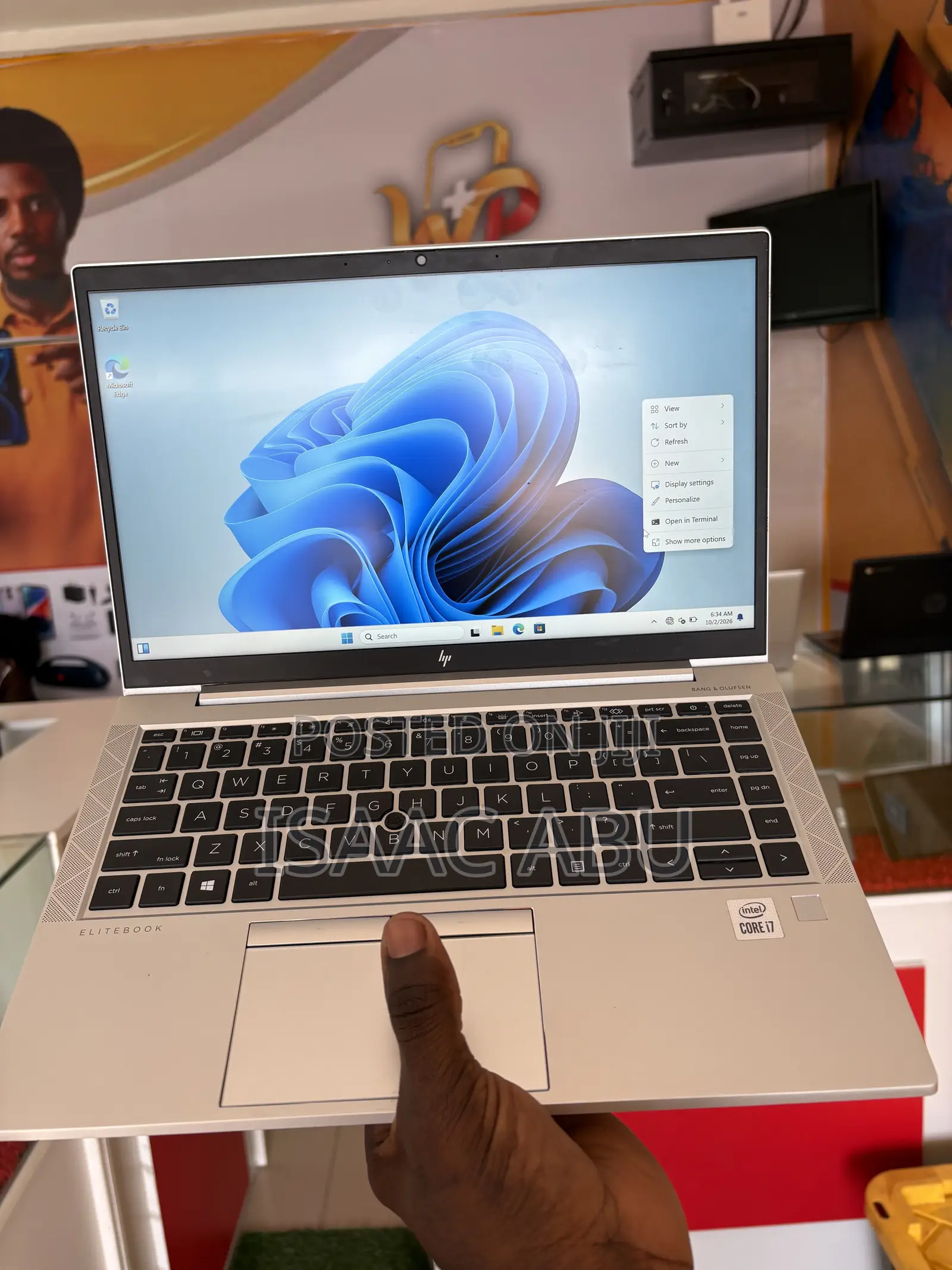 Laptop HP EliteBook 840 G7 16GB Intel Core i7 SSD 256GB
