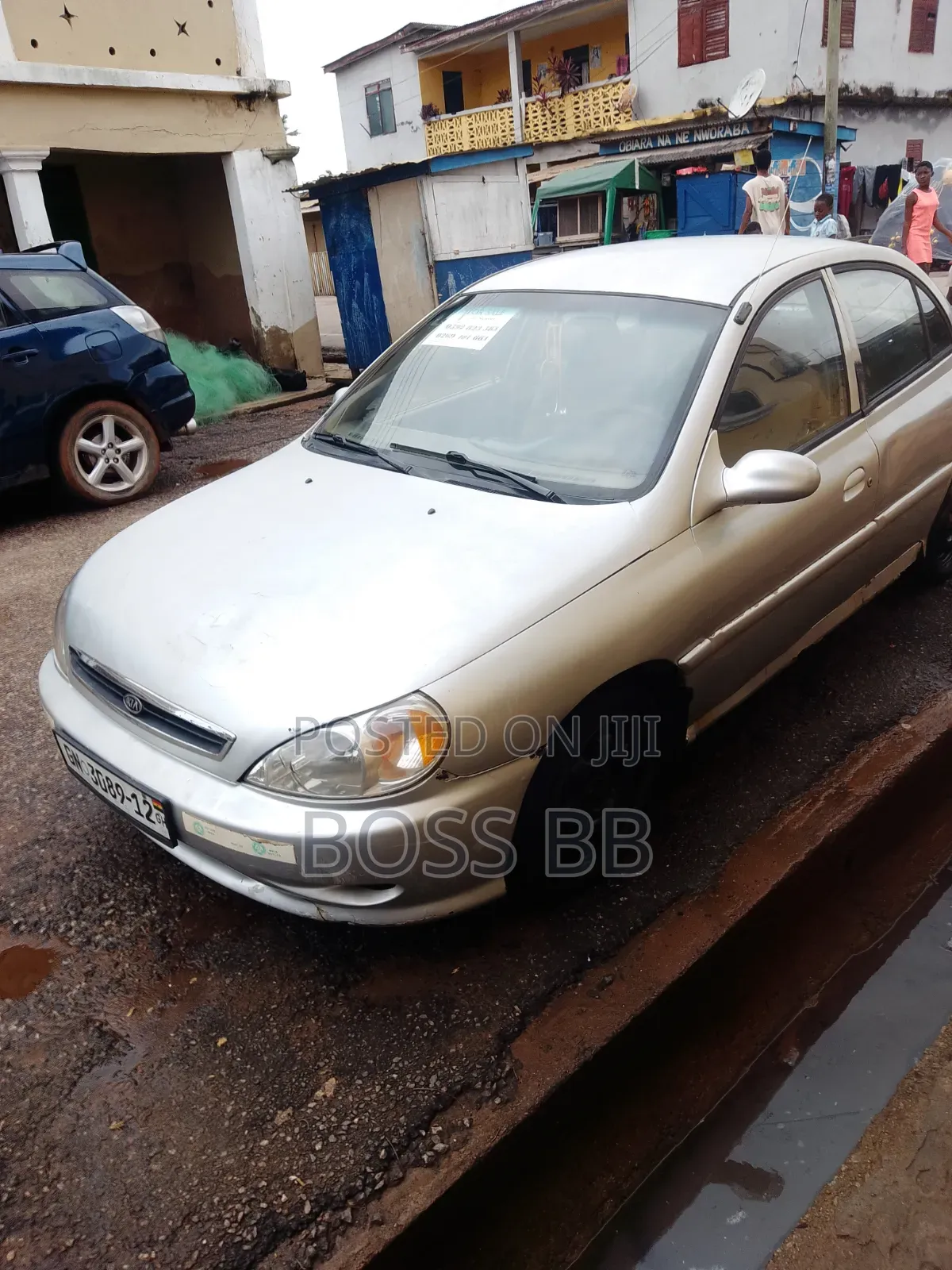 Toyota Echo Sedan 2005 Blue