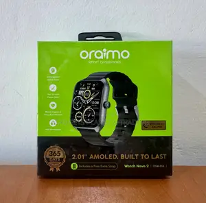 Oraimo Watch Nova 2 2.01" AMOLED IP68 Curved Touchscreen Smart Watch