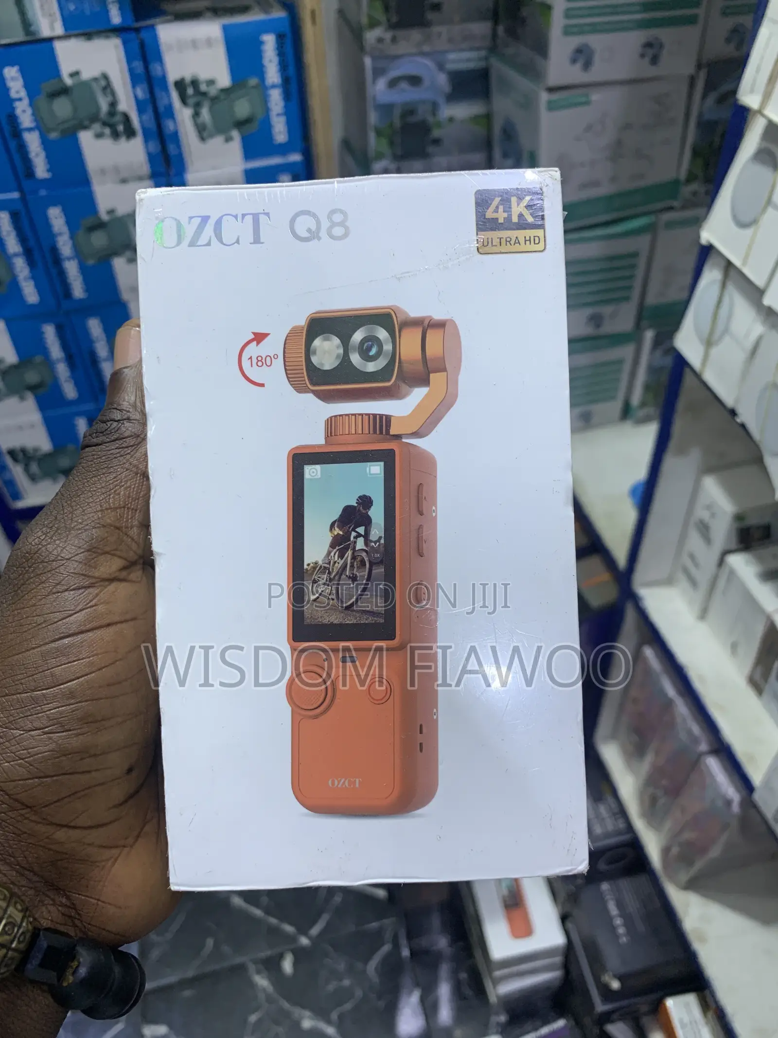 Ozct Q8 4k Pocket Cam