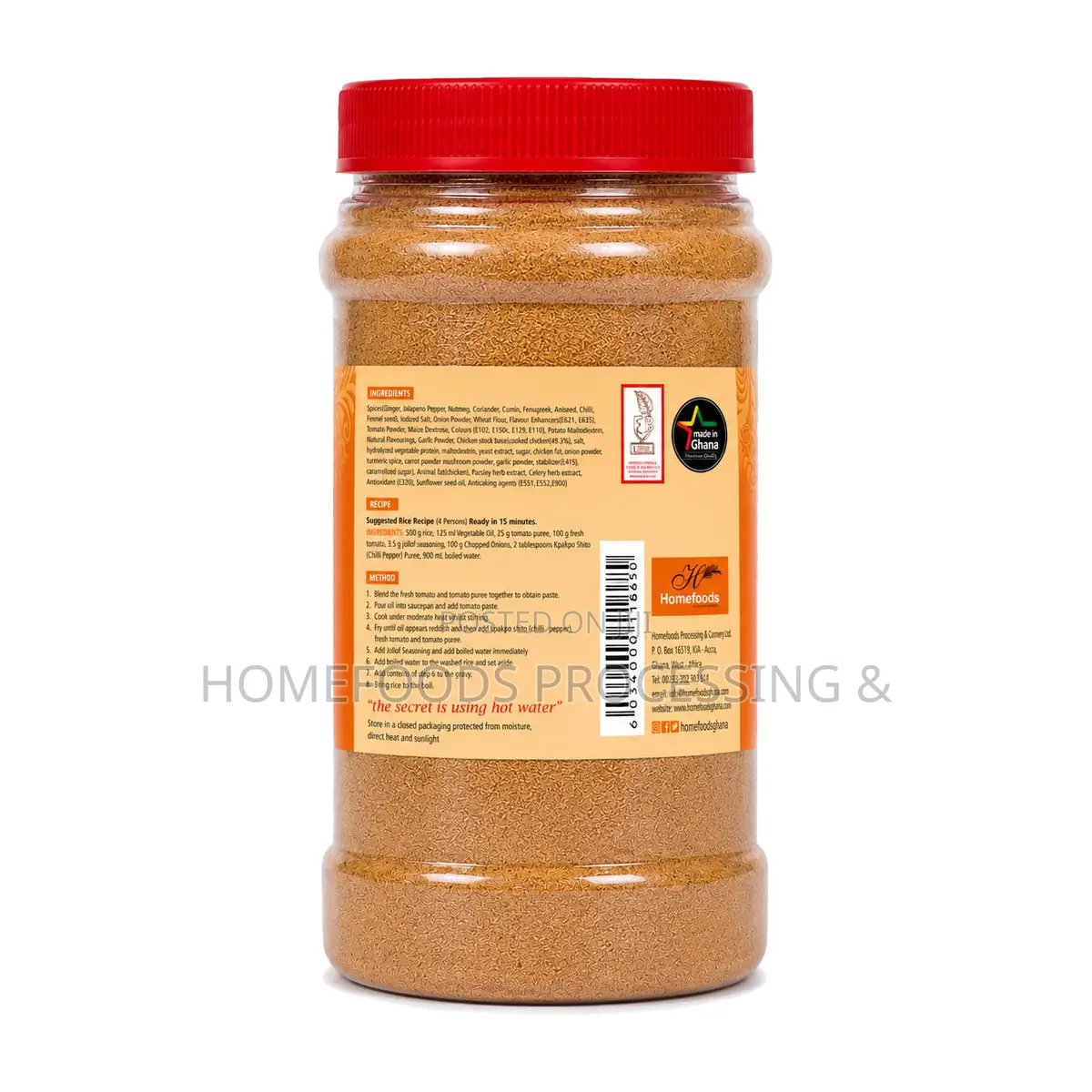 Homefoods Jollof Seasoning 600G