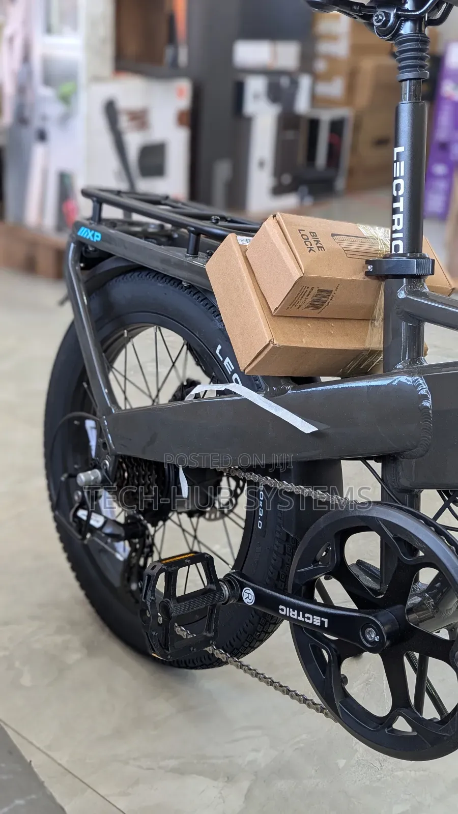 Lectric XP4 Tempest Grey eBike