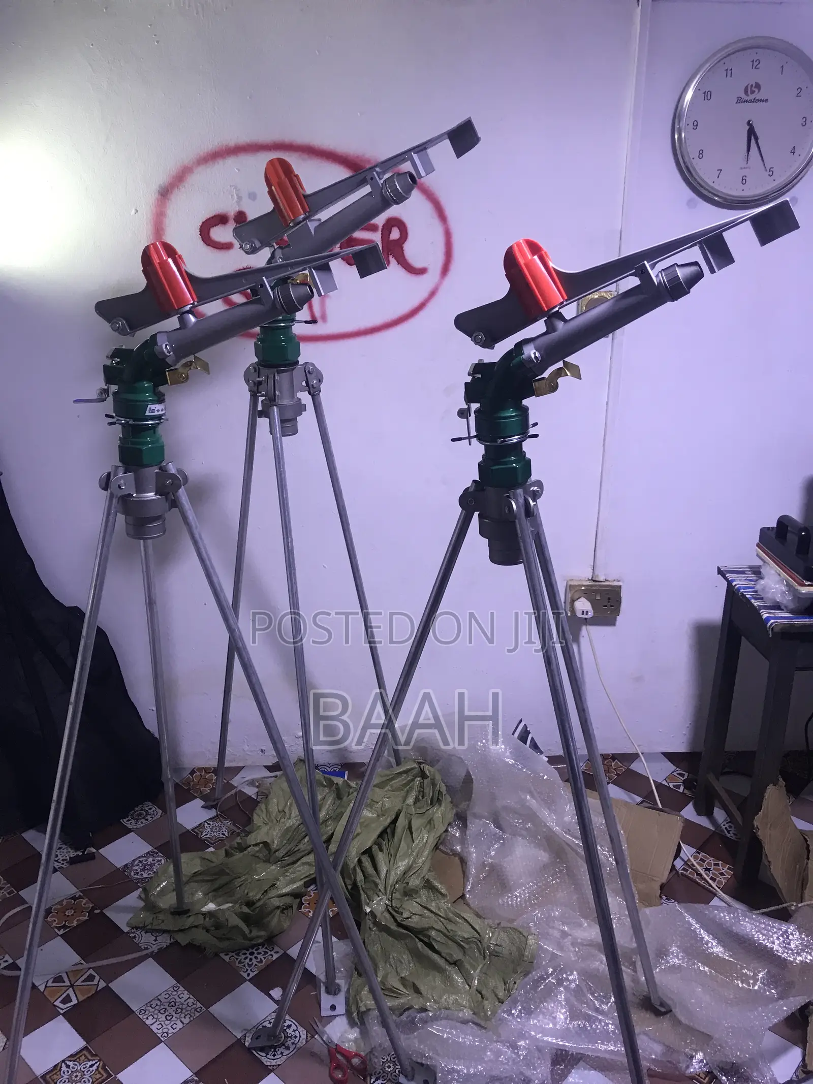PY 50 and PY 40 Sprinklers Available With Tripod