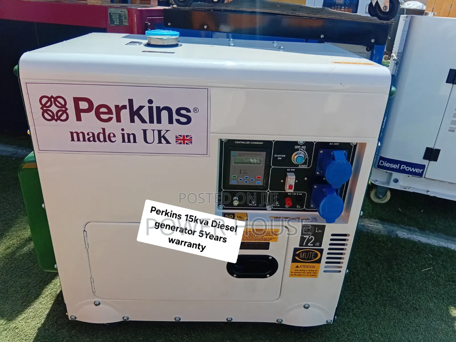 Perkins 15kVA Diesel Generator – Powerful & Reliable Backup Power