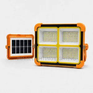 Portable Solar Flood Light - 4 Panel 100W