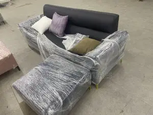Leather Sofa 3 in 1 and Center Table