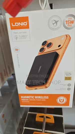 50000mAh LDNIO PQ28 Magnetic Wireless Power Bank iPhone 17, 18 and Duo