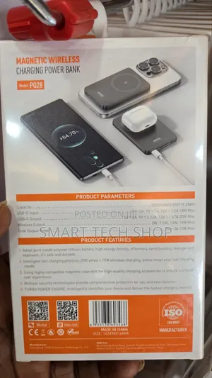 50000mAh LDNIO PQ28 Magnetic Wireless Power Bank iPhone 17, 18 and Duo