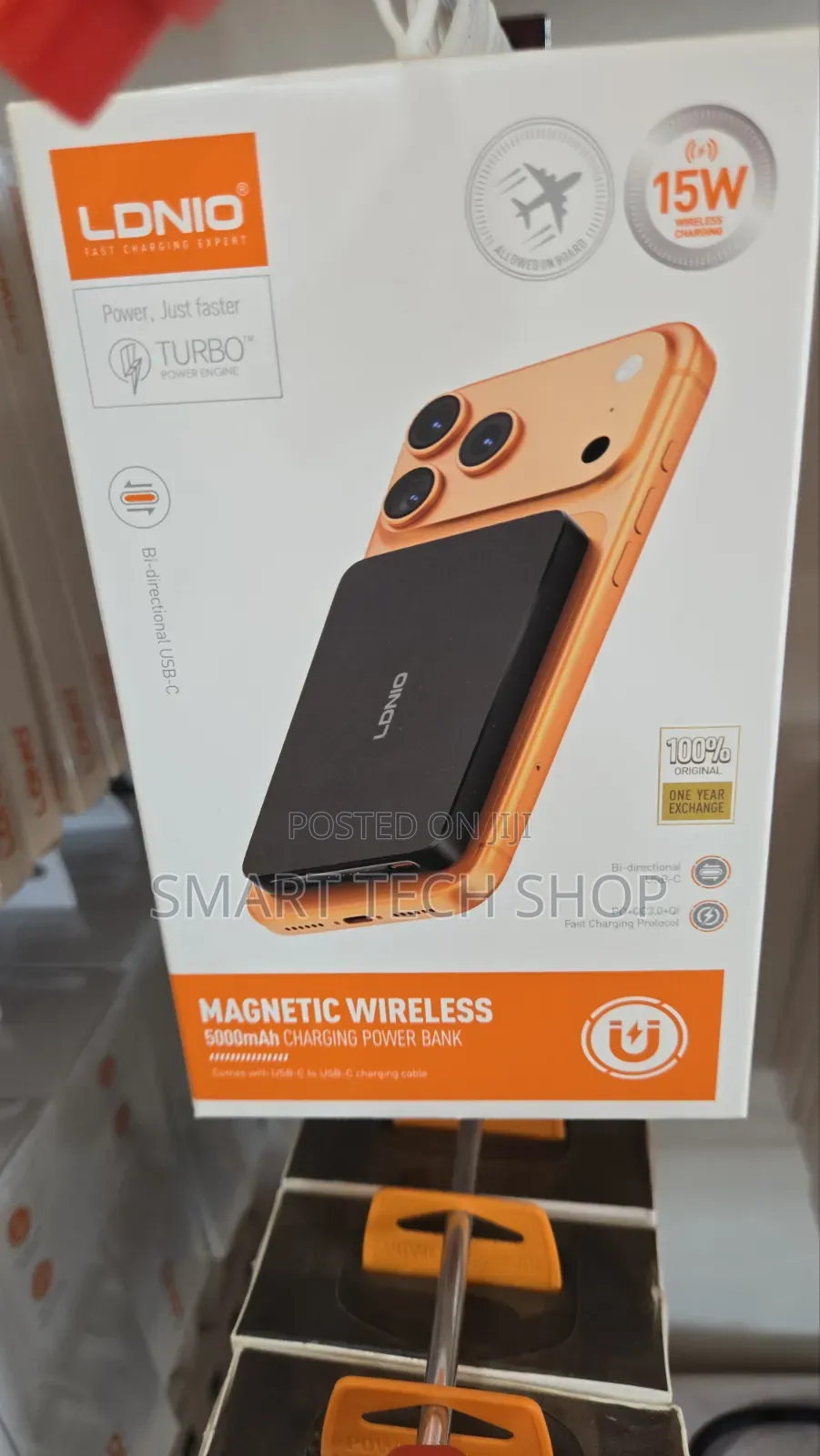 50000mAh LDNIO PQ28 Magnetic Wireless Power Bank iPhone 17, 18 and Duo