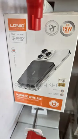 50000mAh LDNIO PQ28 Magnetic Wireless Power Bank iPhone 17, 18 and Duo