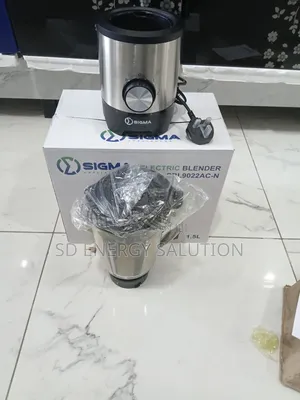 Sigma Blender- Built Strong for Daily Use