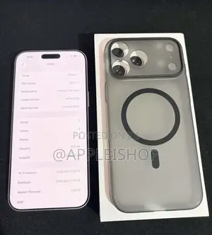 Apple iPhone 17 Pro Max 256 GB Silver