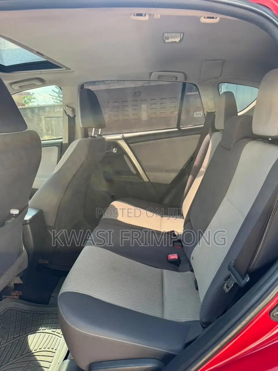 Toyota RAV4 XLE AWD (2.5L 4cyl 6A) 2016 Red