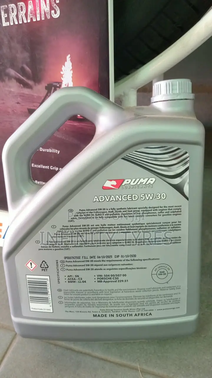 Puma Advanced 5w-30 Engine Oil