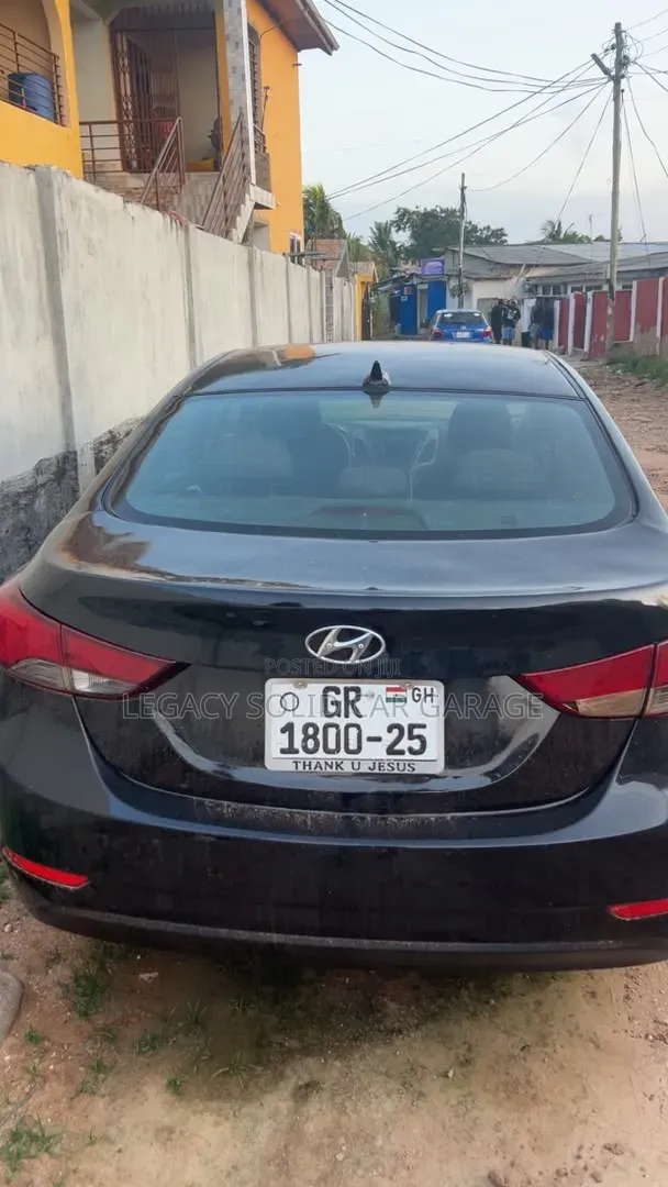 Hyundai Elantra 2012 Black