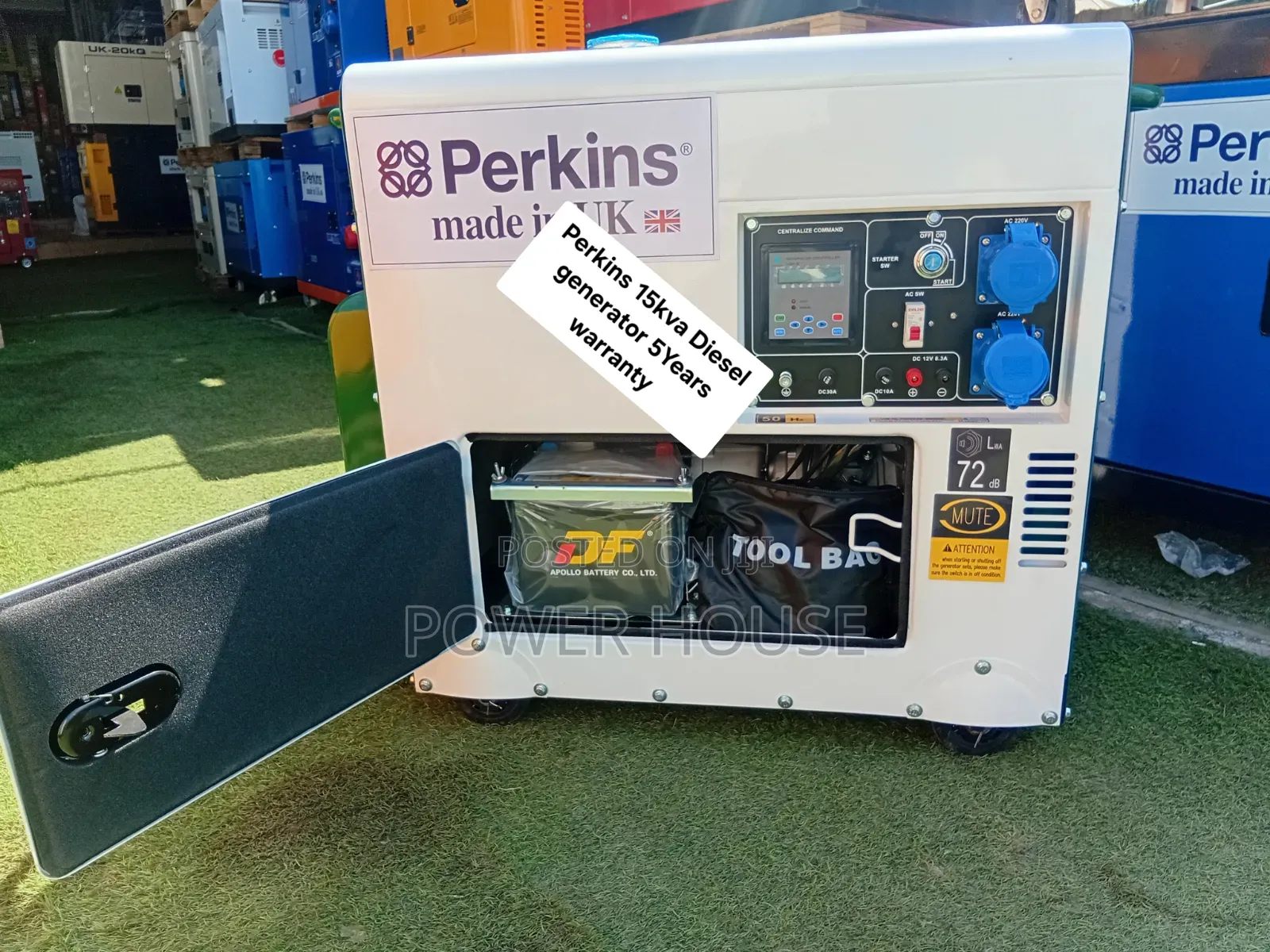 Perkins 15kVA Generator – Heavy-Duty Diesel Power Supply
