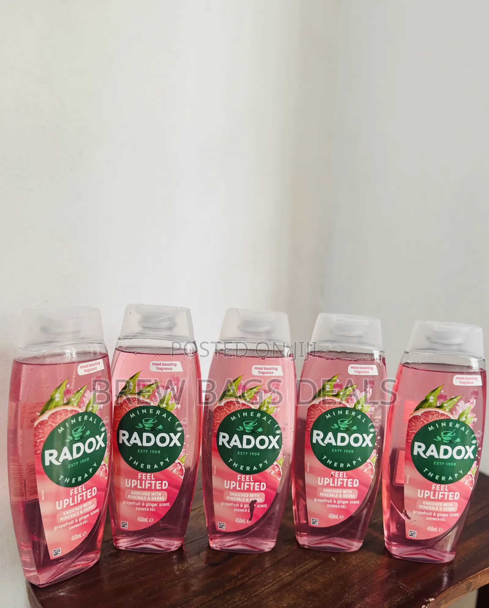 Radox Mineral Therapy Feel Uplifted Shower Gel 450ml From UK.