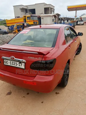 Toyota Corolla 2008 Red