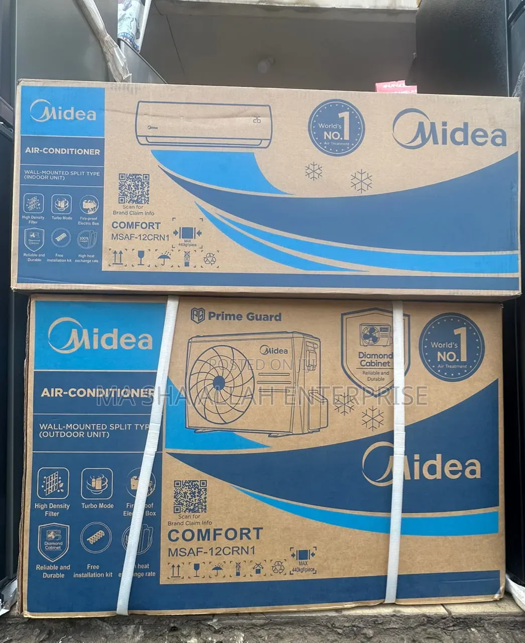 Powerful and Durable Midea 1.5hp Air Conditioner