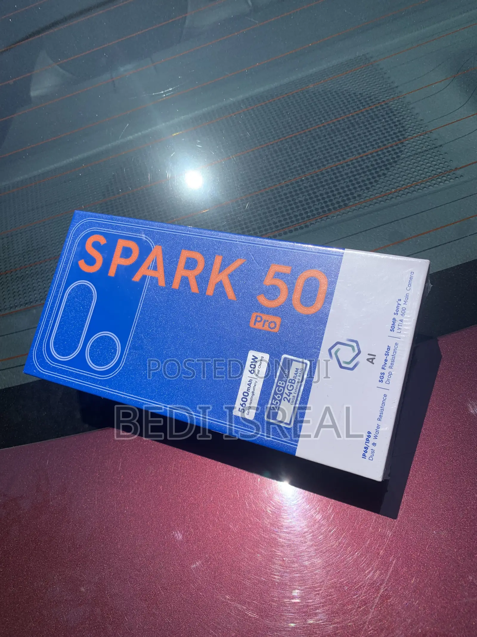 New Tecno Spark 50 Pro 256 GB Orange