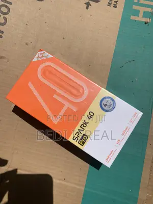 New Tecno Spark 40 Pro 256 GB Black