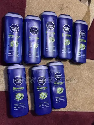 NIVEA MEN Energy 3-in-1 Shower Gel (500ml) From Uk.