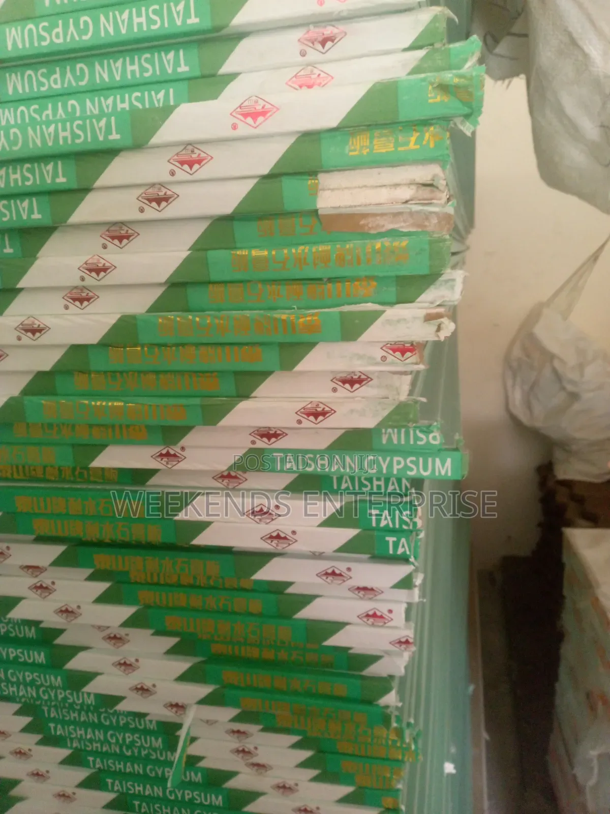 Plaster Board , Waterproof, 12 and 9.5mm