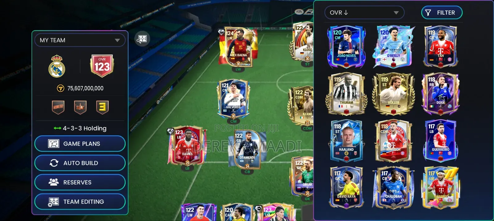 FC Mobile Account 123 OVR | 732 Rank Up Points | 35K Gems