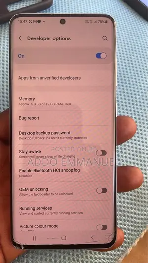 Samsung Galaxy S20 5G Uw 128 GB Blue