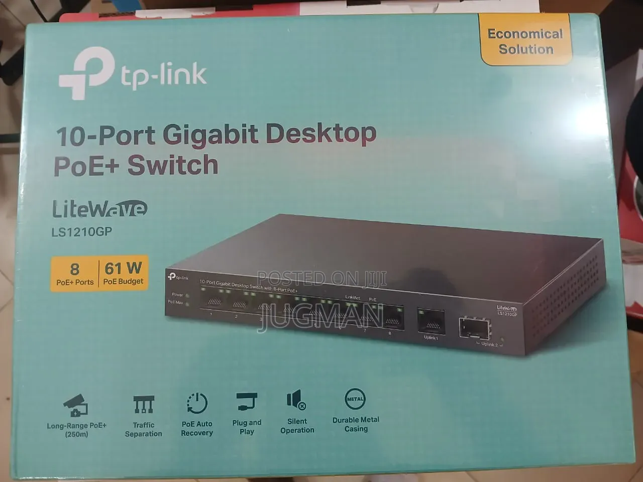 8-Port POE+ Switch