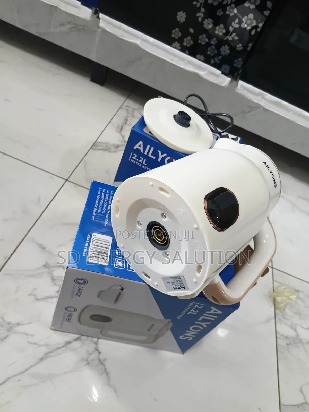 Ailyons 2.2l- Big Capacity,Stainless Steel Inside