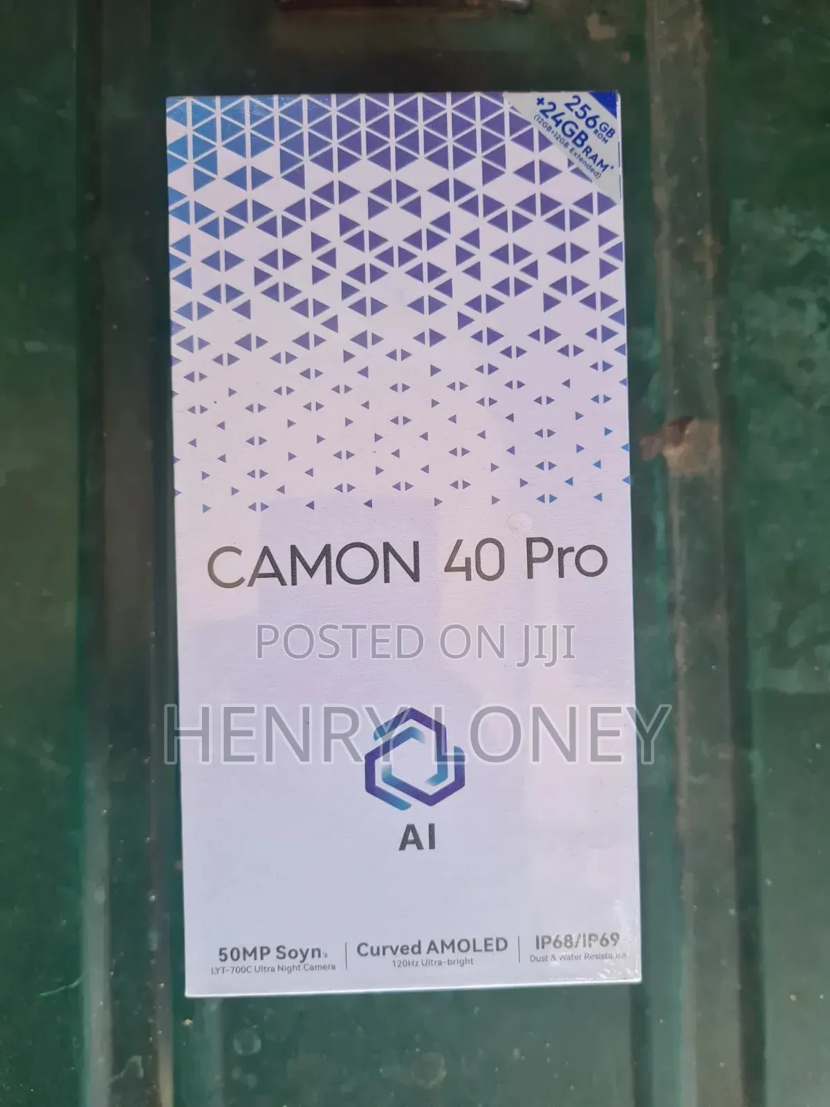 New Tecno Camon 40 256 GB Black