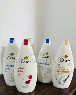 Dove Velvet Glow Body Wash & Nourishing 250ml Body Wash From Uk.