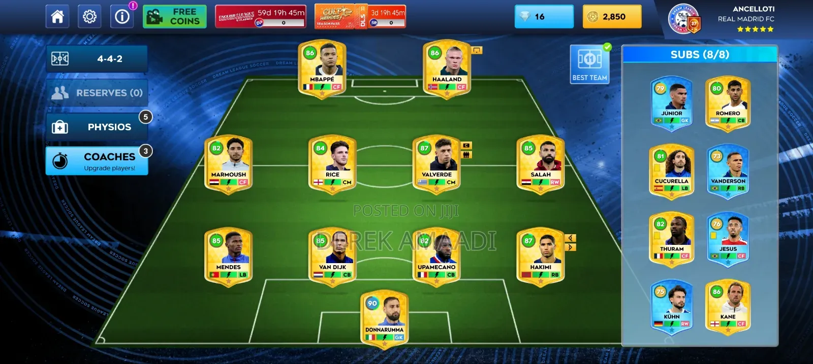 Dream League Soccer 2026 Account
