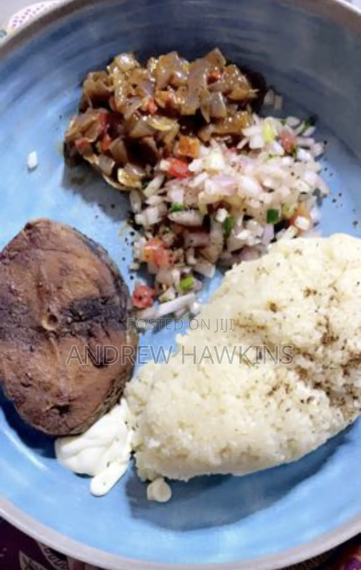 Atieke and Tuna (Garba)