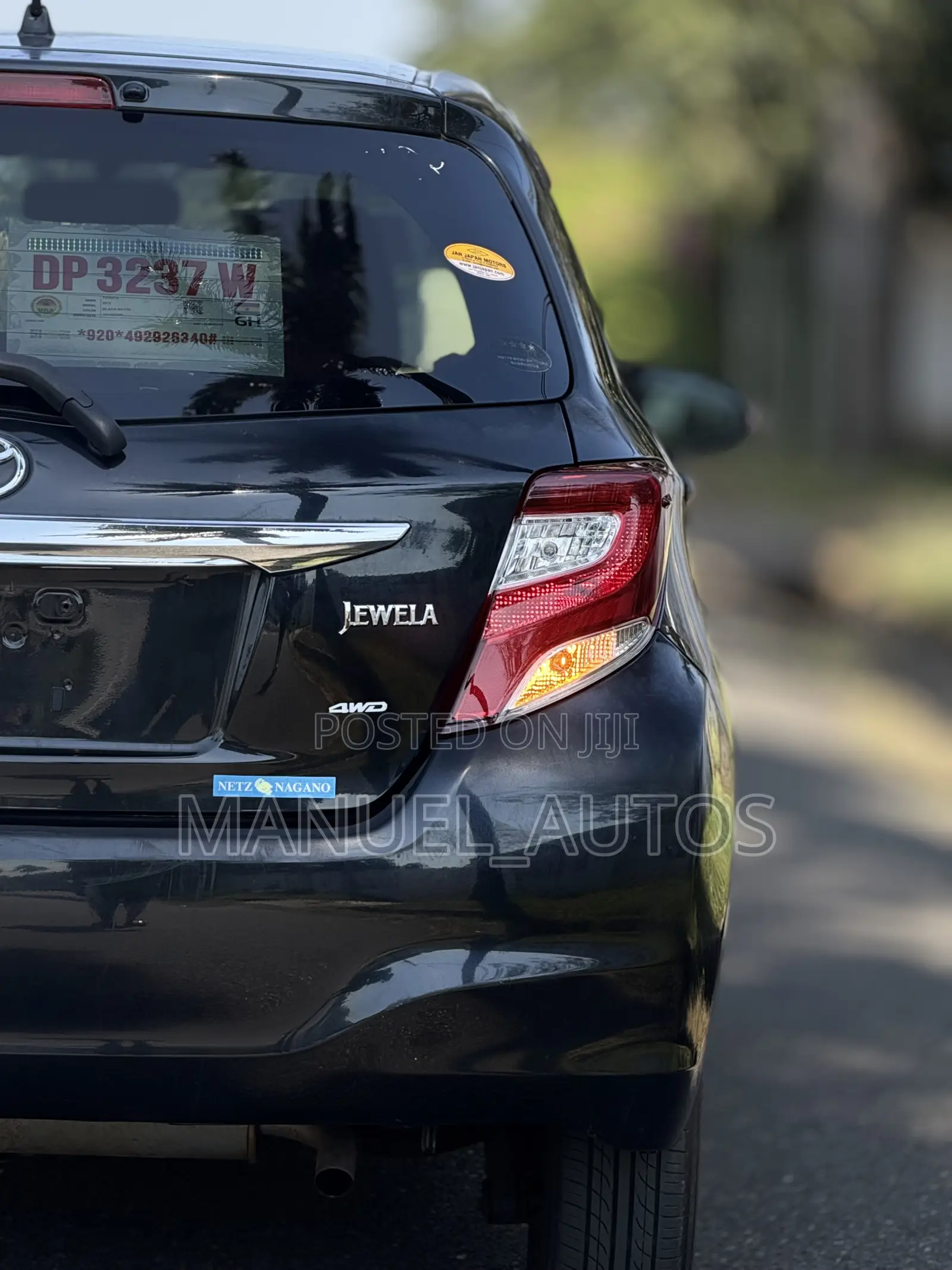 Toyota Vitz 2014 Black