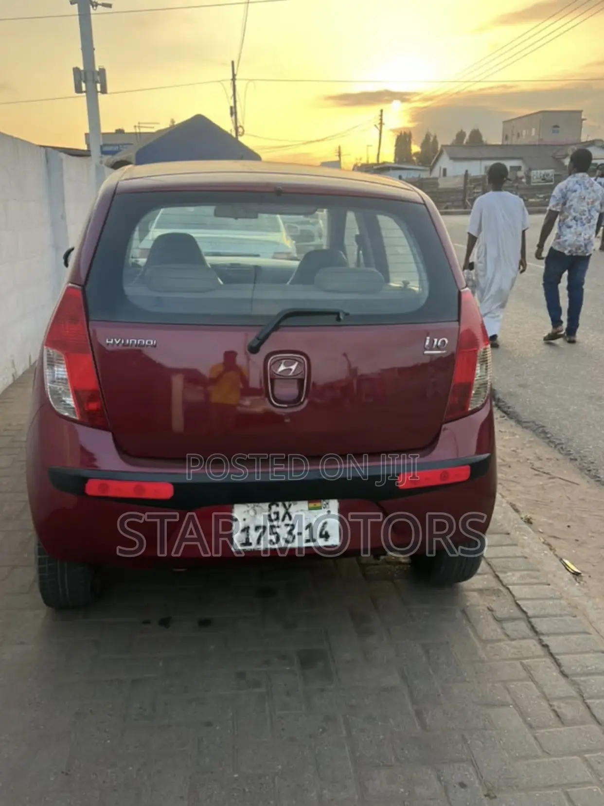 Hyundai I10 2009 Red