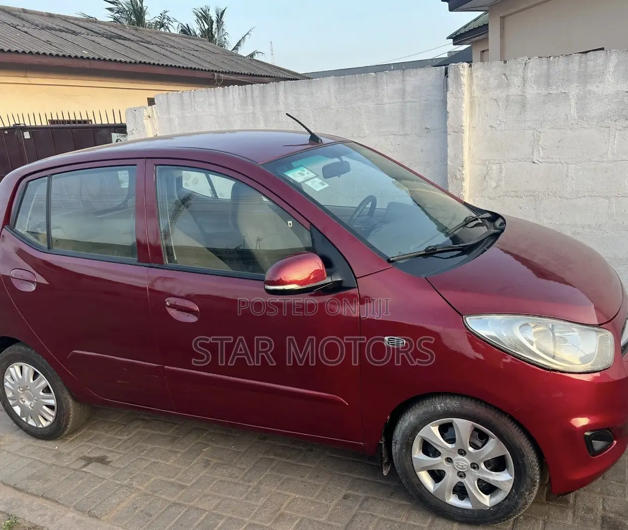Hyundai I10 2009 Red
