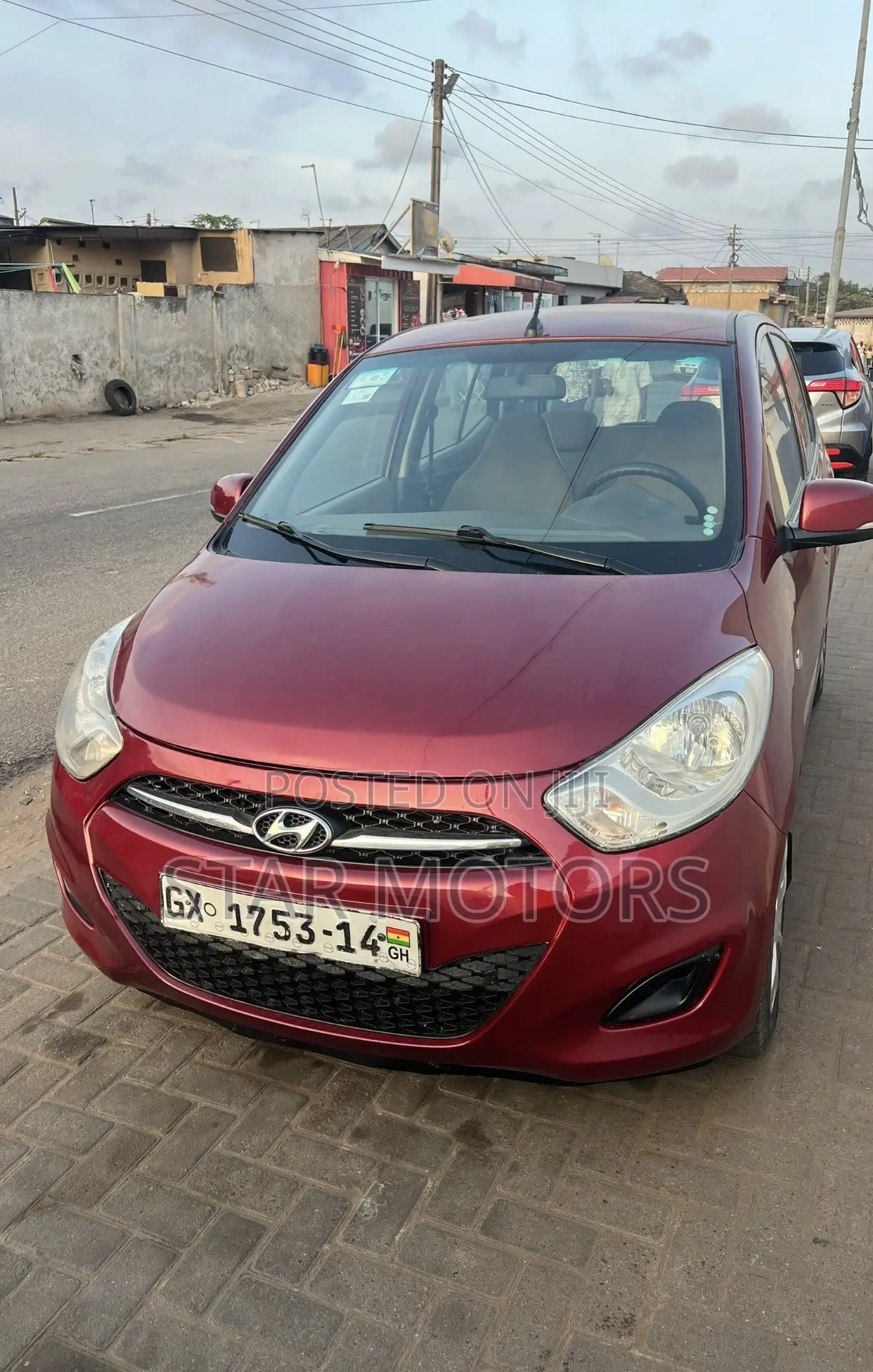 Hyundai I10 2009 Red