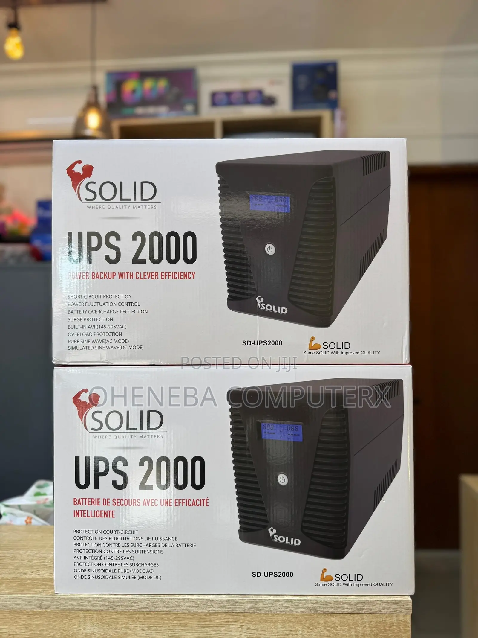 SOLID UPS 2000Va Intelligent Power Backup