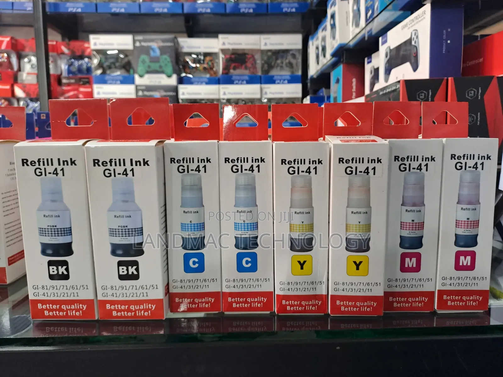 Gi- 41 Ink for Canon Pixm G1420, G2420, G2460, G3420, G3460