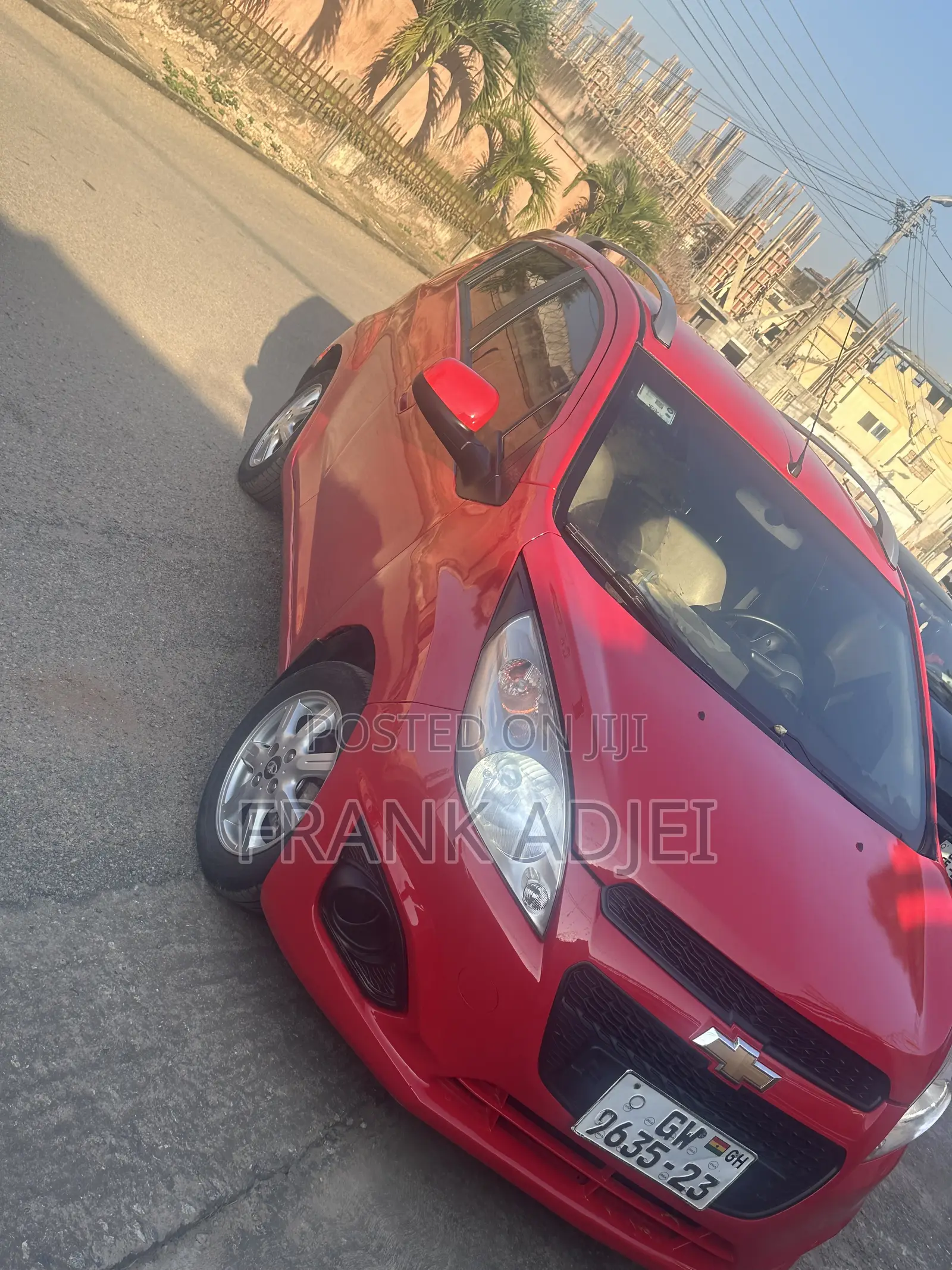 Chevrolet Spark 2012 Red