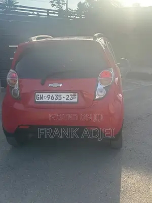Chevrolet Spark 2012 Red