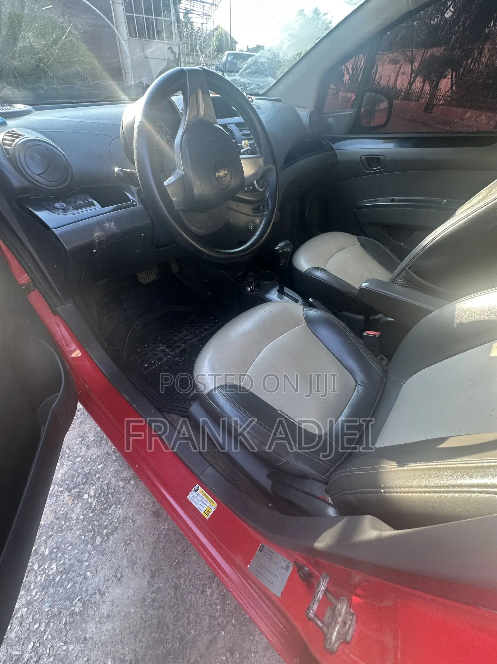 Chevrolet Spark 2012 Red