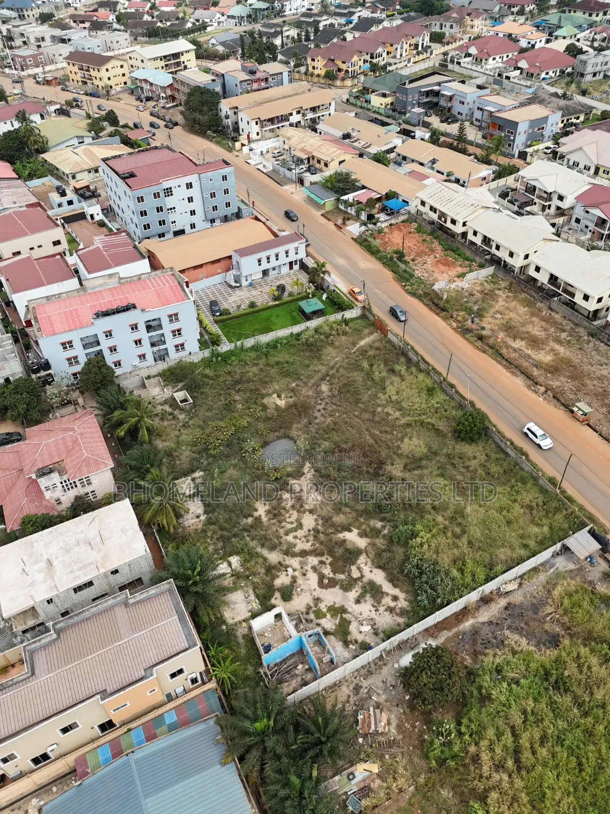 Direct Roadside 4 Plots at Shell Signboard Spintex