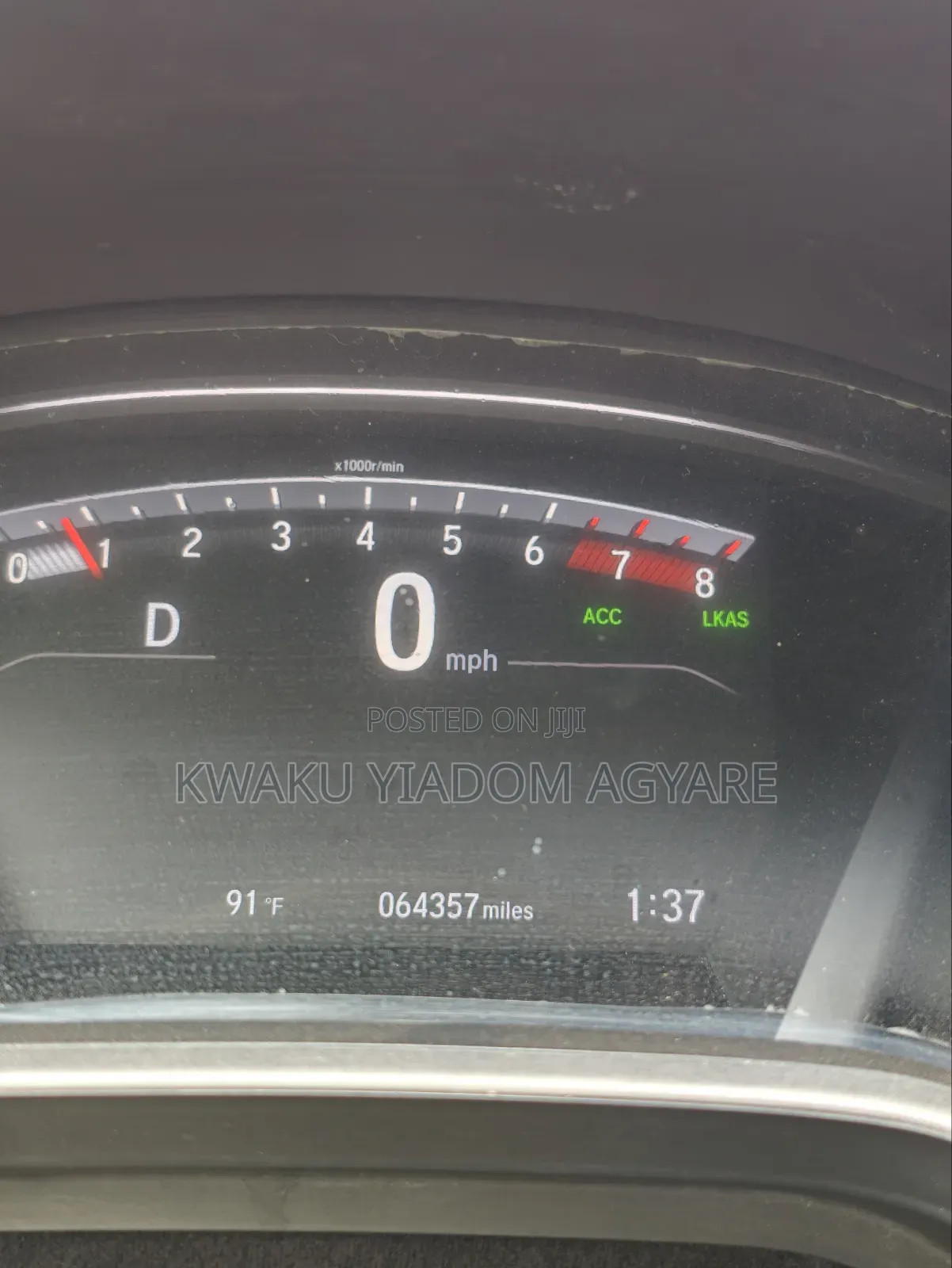 Honda CR-V EX AWD 2019 Blue