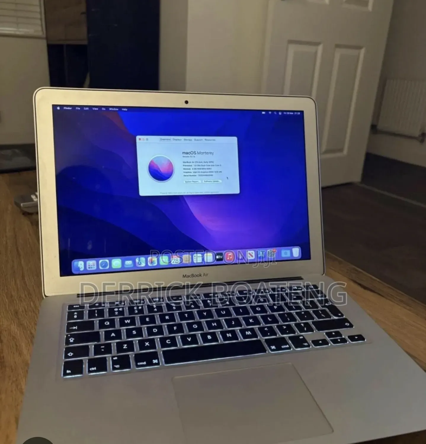 Laptop Apple MacBook Air 2015 8GB Intel Core i5 SSD 256GB